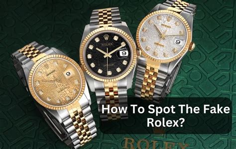 imitazione rolex nero|how to identify a rolex.